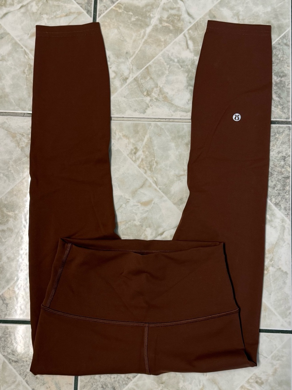 lululemon athletica High-Rise Brown Athletic Leggings Size 4